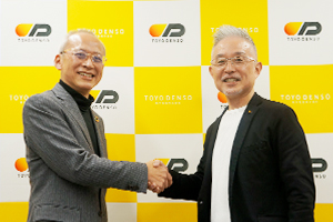 桑原社長と濱崎教授